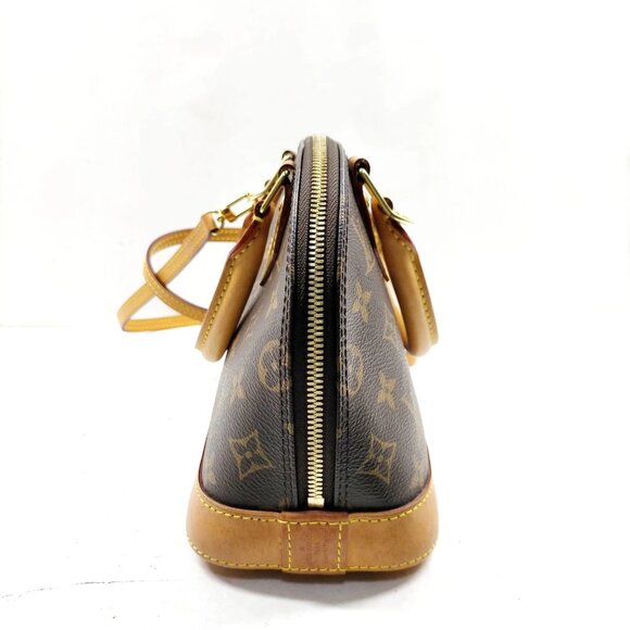 Louis Vuitton Alma BB brown Monogram Hand Bag mon-1129-091025 - Picture 3 of 16